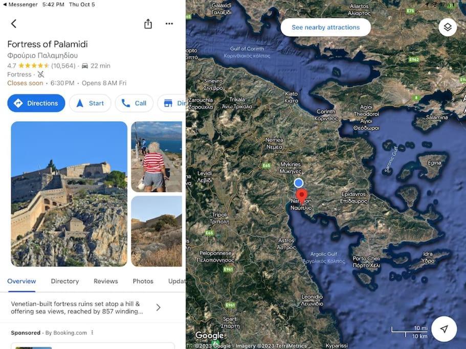 Lidas Sunny Guest House Argolis Nafplio Exterior foto