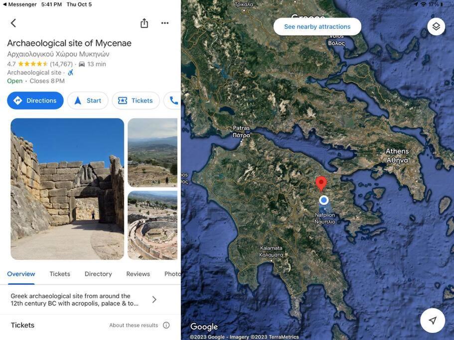 Lidas Sunny Guest House Argolis Nafplio Exterior foto
