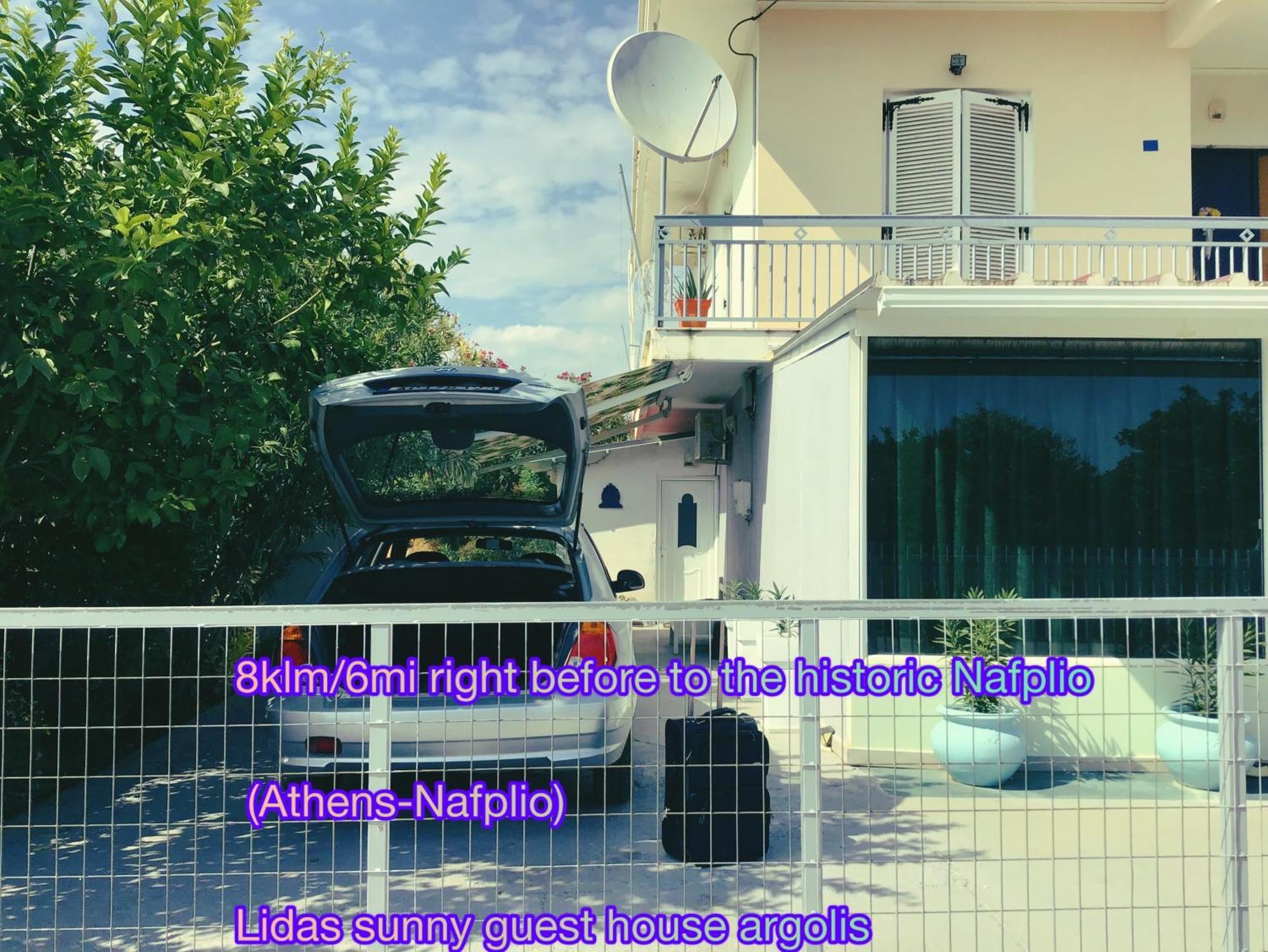 Lidas Sunny Guest House Argolis Nafplio Exterior foto