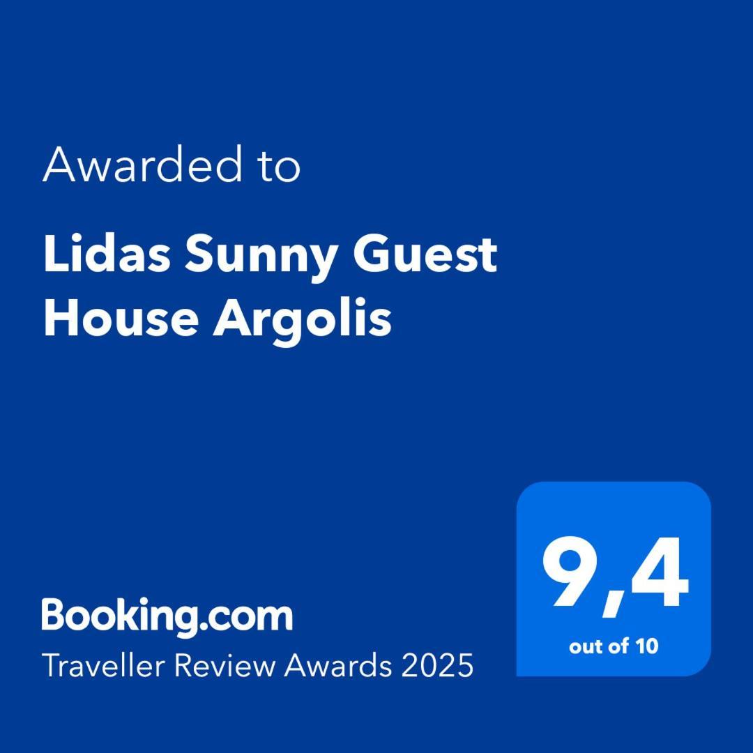 Lidas Sunny Guest House Argolis Nafplio Exterior foto